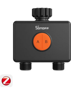 Sonoff SWV-ZF2U Προγραμματιστής Ποτίσματος Μπαταρίας 2 Εξόδων