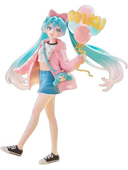 FuRyu Hatsune Miku Sweet School Life Theme Park Date 19cm