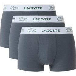 Lacoste Ανδρικά Μποξεράκια Σετ 3Pack Navy Μπλε 5H3583-X0X