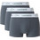 Lacoste Ανδρικά Μποξεράκια Σετ 3Pack Navy Μπλε 5H3583-X0X