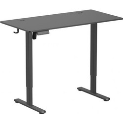 Serioux Gaming Γραφείο Ξύλινο Ρυθμιζόμενο Ύψος 120x60x118cm SRXO-ASCEND-BKS