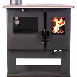 Verso CS Left Ξυλόσομπα με Φούρνο 7.7kW