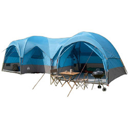 vidaXL Σκηνή Camping Ιγκλού 5 Ατόμων 650x325x219cm 42042259