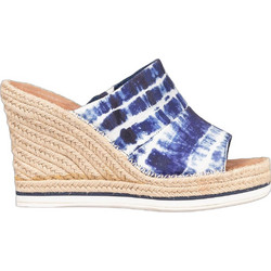 Toms Καλοκαιρινές Γυναικείες Πλατφόρμες Ψηλές Μπλε 10017896