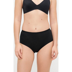 Sloggi Wow Comfort 2.0 Ψηλόμεσα Γυναικεία Slip Μαύρα 2Pack 10207475-0004