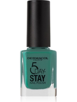 Dermacol 5 Day Stay 66 Emerald Gloss Βερνίκι Νυχιών Μακράς Διαρκείας 11ml