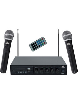 AXD-802VHF Σύστημα Καραόκε με Ασύρματο Μικρόφωνο