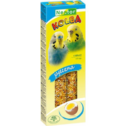 Nestor Kolba Budgies & Parrots Sticks with Egg 85gr