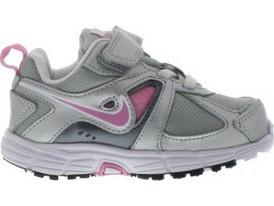 Nike Dart 9 Παιδικά Αθλητικά Παπούτσια για Τρέξιμο Γκρι 443395-011