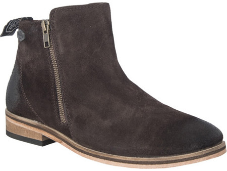 Superdry Trenton Ανδρικά Μποτάκια Suede Καφέ με Φερμουάρ MF2008SR-04O