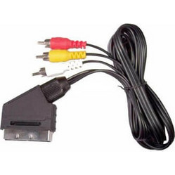 ΚΑΛΩΔΙΟ SCART-3RCA Φ7 1.5m SC1009B SC1009B