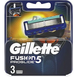 Gillette Fusion 5 Proglide Power με 5 Λεπίδες Ανταλλακτικά Ξυραφάκια + Λιπαντική Ταινία 3τμχ