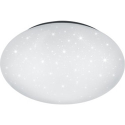 RL Putz Πλαφονιέρα LED 10W Σε Λευκό Χρώμα Με Εφέ Αστεριών
