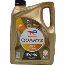 TotalEnergies Quartz 9000 Energy Συνθετικό Λάδι Αυτοκινήτου 5W-40 5lt
