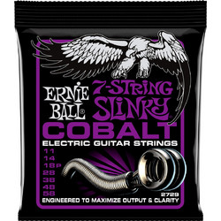 Ernie Ball 2729 Σετ 7 Χορδές Ηλεκτρικής Κιθάρας Cobalt 11-58"