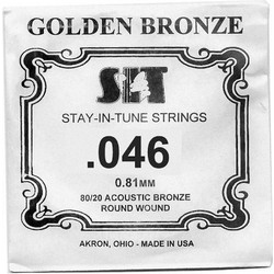 Sit Golden Χορδή Ακουστικής Κιθάρας A 80/20 Bronze 46"
