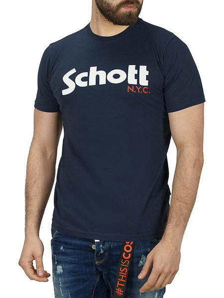 Schott - n.y.c Ανδρική Μπλουζα (TSLOGO)