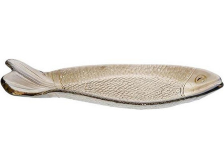 Espiel Πιάτα Φρούτου Γυάλινα Οβάλ Aqua Fish HOR1001K6 7x16cm 6τμχ