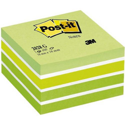 Post-it(R) 2028-G Κύβος Πράσινος 450 Φύλλα 76x76mm
