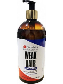 Bioshev Weak Hair Σαμπουάν για Επανόρθωση για Λεπτά Μαλλιά 500ml