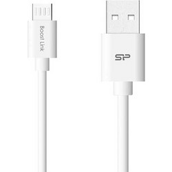 SILICON POWER καλώδιο USB σε Micro USB LK10AB, 2.4A, QC 3.0, 1m, μαύρο