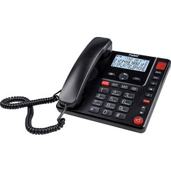 Fysic FX-3940 Ενσύρματο Τηλέφωνο με Ανοιχτή Ακρόαση Μαύρο