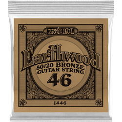 Ernie Ball 1446 Earthwood Χορδή Ακουστικής Κιθάρας 80/20 Bronze 46"