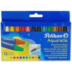 Pelikan Aquarelle Κηρομπογιές Σετ 12τμχ