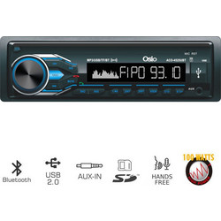 Osio ACO-4525UBT Ηχοσύστημα Αυτοκινήτου Ράδιο CD 1DIN με Bluetooth