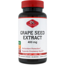 Olympian Labs Grape Seed Extract 400mg 100 Κάψουλες