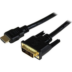 StarTech Καλώδιο HDMI Male to DVI-D Male 1.5m Black