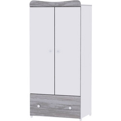 Ντουλάπα Lorelli Exclusive White Artwood