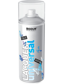 Biodur Lacquer Universal Σπρέι Βερνίκι Διάφανο Ματ 400ml