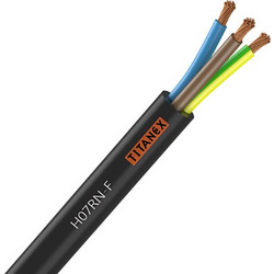 Nexans H07RN-F Titanex 3G 2,5mm2 - Εύκαμπτο καλώδιο ρεύματος 3 x 2,5mm2
