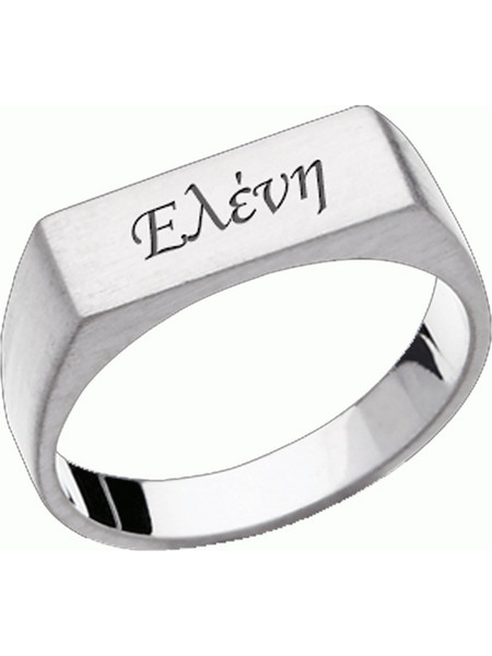 Personal Jewel Δαχτυλίδι Σεβαλιέ από Ασήμι 925 DK11.5PJ