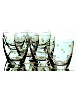 WM Collection Σετ Ποτήρια Ουίσκι Κρυστάλλινα NThibo 320ml 6τμχ