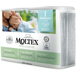 Moltex Pure & Nature Πάνες No1 2-4 Kg 22τμχ