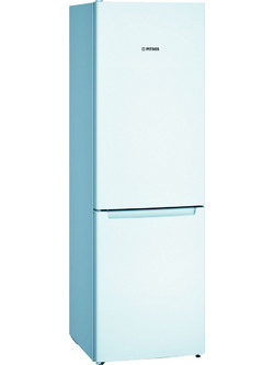 Pitsos PKNB36NWE0 Ψυγειοκαταψύκτης 302lt Full No Frost Υ186xΠ60xΒ66cm Λευκός