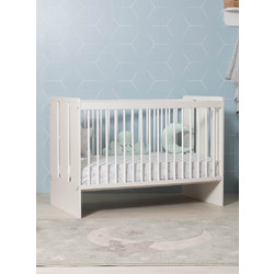 Klups Paula Κούνια για Στρώμα 60x120cm Λευκή 60120