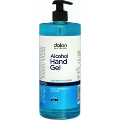 Dalon Dainty Alcohol Hand Gel Pump Αντισηπτικό Gel Χεριών με Αντλία 1lt