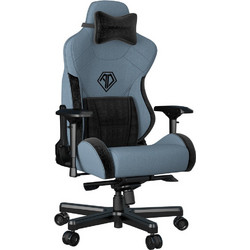 Anda Seat T-PRO II Καρέκλα Gaming Υφασμάτινη με Ρυθμιζόμενα Μπράτσα Μπλε