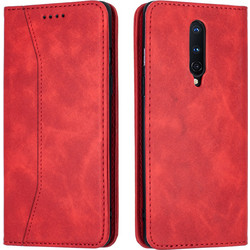 Bodycell PU Leather Book Red (OnePlus 8)