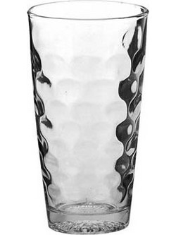 TNS Σετ Ποτήρια Νερού Γυάλινα 290ml 3τμχ 03-950-3533