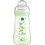 Mam Easy Active Πλαστικό Μπιμπερό με Θηλή Σιλικόνης 2m+ Airplain Green 270ml