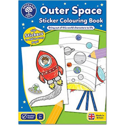 Orchard Toys Βιβλίο Ζωγραφικής & Δραστηριοτήτων Outer Space 3+ Ετών ORCHCB12