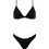 Gsecret Bikini Set Τριγωνάκι με Ενίσχυση Ψηλόμεσο Μαύρο HH87533-13769