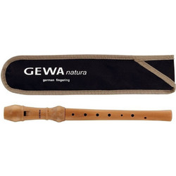 Gewa 700180 C Soprano Φλογέρα Ξύλινη Natural