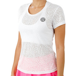 Bidi Badu Anni Burnout Tech Tee Γυναικείο Αθλητικό T-Shirt Λευκό W354071203-WH