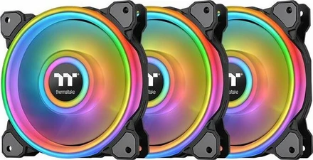 Pin Array Riing 12 Fan Thermaltake Riing Quad 12 Radiator Fan TT Premium Edition Case Fan ...