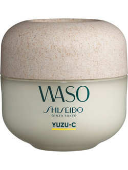 Shiseido Waso Yuzu-C Beauty Sleeping Mask Κρεμώδης Μάσκα Προσώπου 50ml